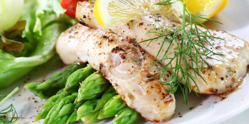 Fried White Fish with Artichokes and Tomatoes